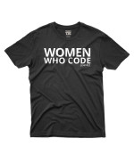 Camiseta Woman Who Code - Preto