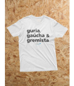 Camiseta Guria, Gaúcha e Gremista - Branco