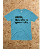 Camiseta Guria, Gaúcha e Gremista - Azul